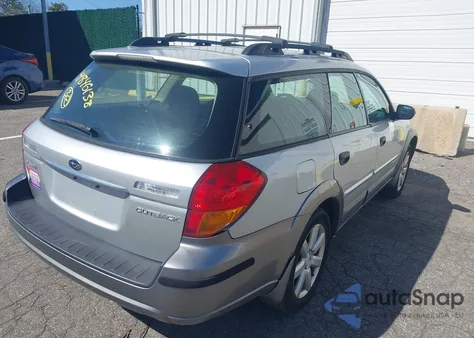 2007 Subaru Outback 2.5I из США, поврежденный, VIN 4S4BP61C477305644